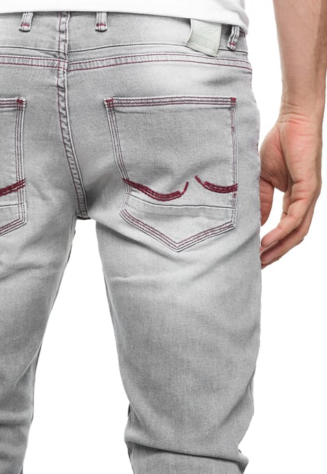 Jeansbroek "TORI" slim fit destroyed denim - Image 6