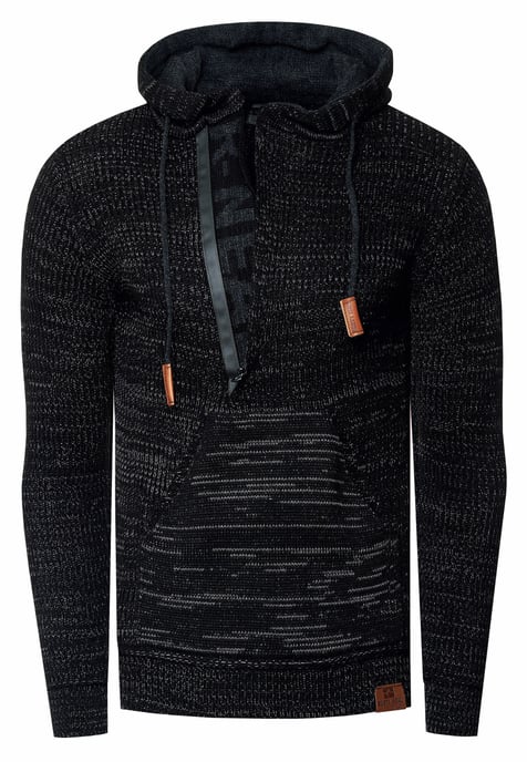 1/2 Zip Chunky Slim Fit Hoodie - Image 1