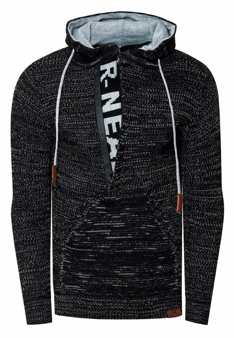 1/2 Zip Chunky Slim Fit Hoodie - Image 1