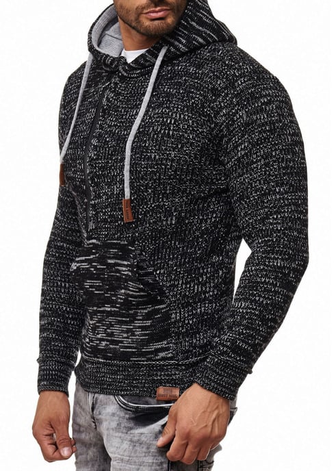 1/2 Zip Chunky Slim Fit Hoodie - Image 3