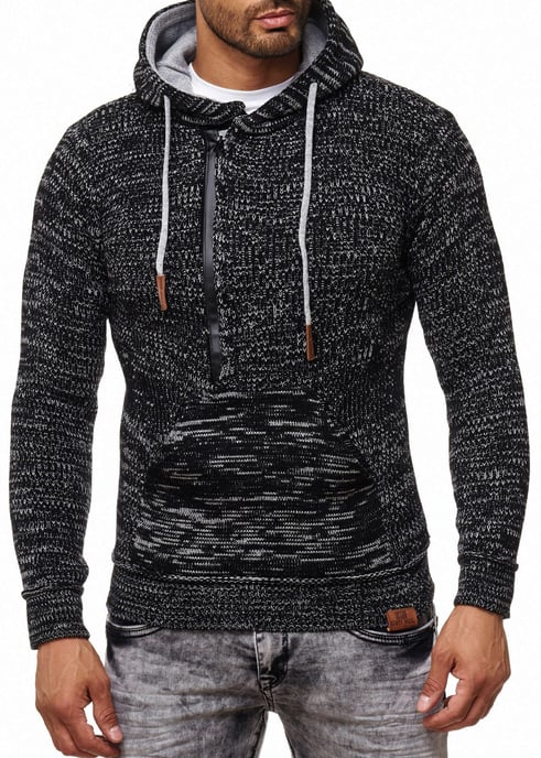 1/2 Zip Chunky Slim Fit Hoodie - Image 4