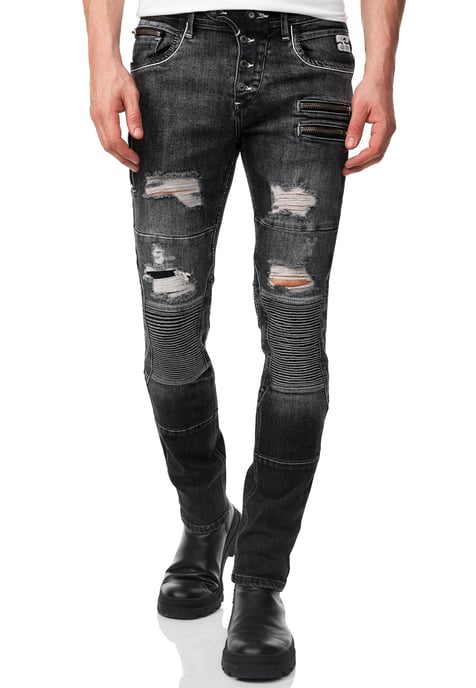 Jeansbroek "MISATO" slim fit (THE FULLY LOADED) - Image 4