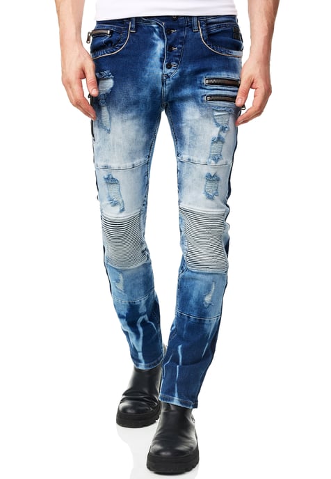 Jeansbroek "MISATO" slim fit (THE FULLY LOADED) - Image 4