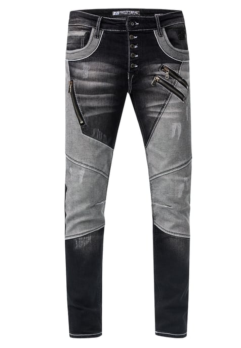 Jeansbroek "URUMA" slim fit (DE BUITENGEWONE) - Image 1