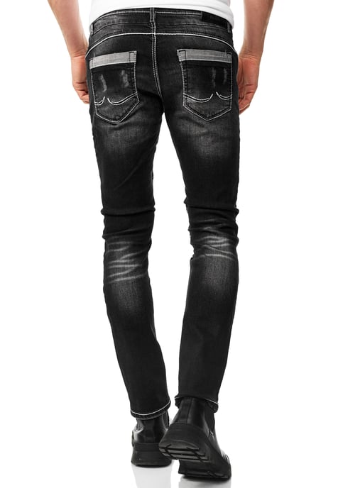 Jeansbroek "URUMA" slim fit (DE BUITENGEWONE) - Image 5