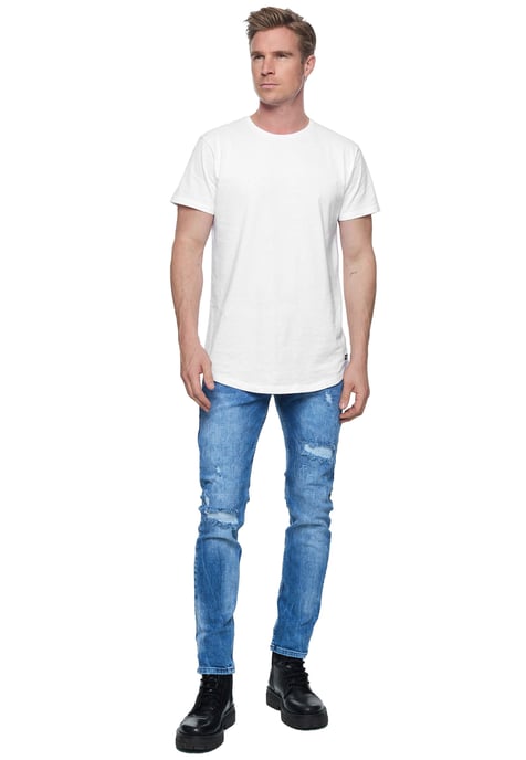 Jeans Trousers "TORI" Slim Fit Destroyed Denim - Image 3