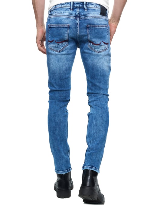 Jeans Trousers "TORI" Slim Fit Destroyed Denim - Image 5