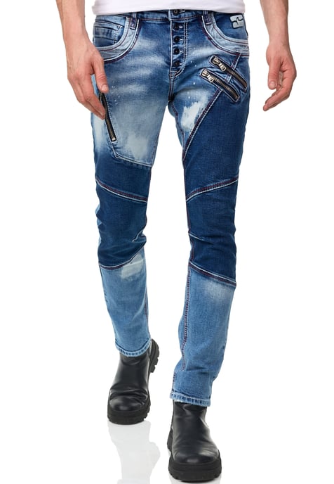 Jeansbroek "URUMA" slim fit (DE BUITENGEWONE) - Image 4