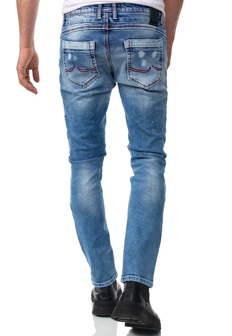 Jeansbroek "URUMA" slim fit (DE BUITENGEWONE) - Image 5
