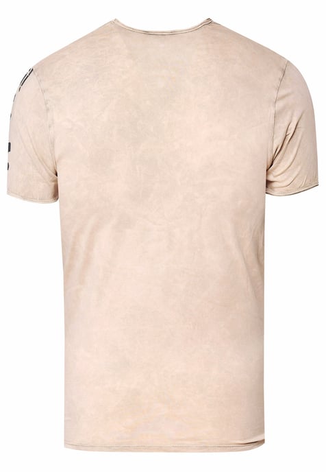 gewassen T-shirt met adelaarprint - Image 2