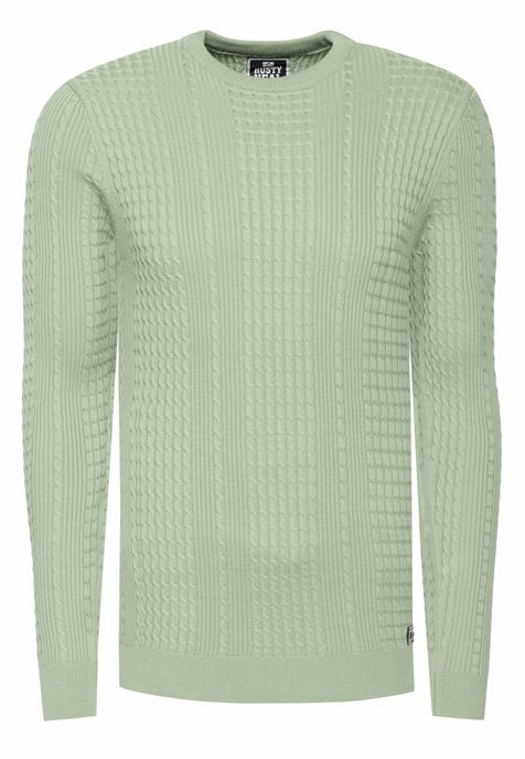 Super Slim Fit Streetwear Fijn Gebreide Trui - Image 1
