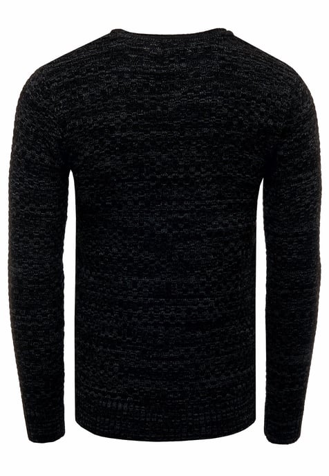 Round Neck Knitted Sweater - Image 2