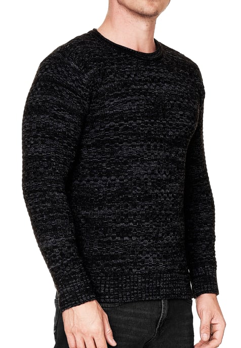 Round Neck Knitted Sweater - Image 3