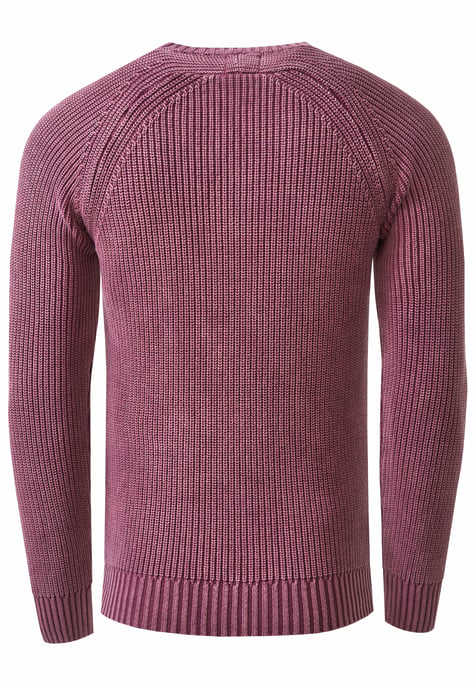 Washed knit sweater in vintage look - Image 2