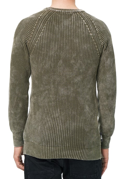 Washed knit sweater in vintage look - Image 4