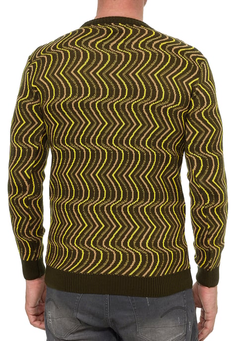 80s Design Fijn Gebreide Trui Met Ronde Hals - Image 5
