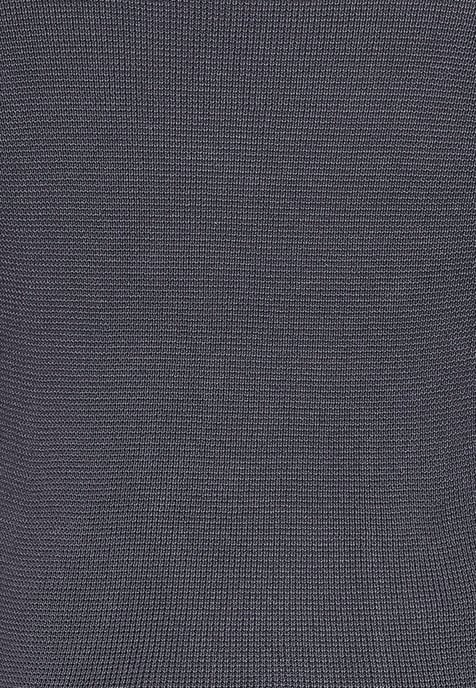 Slim fit fijngebreide biker trui met ronde hals - Image 5