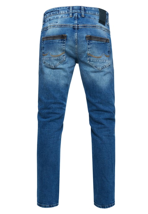 Jeansbroek "YOKOTE" rechte pasvorm stone-washed - Image 2