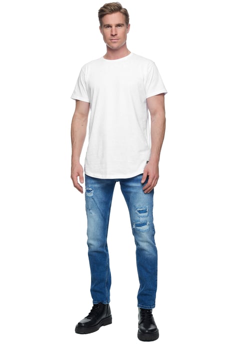 Jeansbroek "YOKOTE" rechte pasvorm stone-washed - Image 3