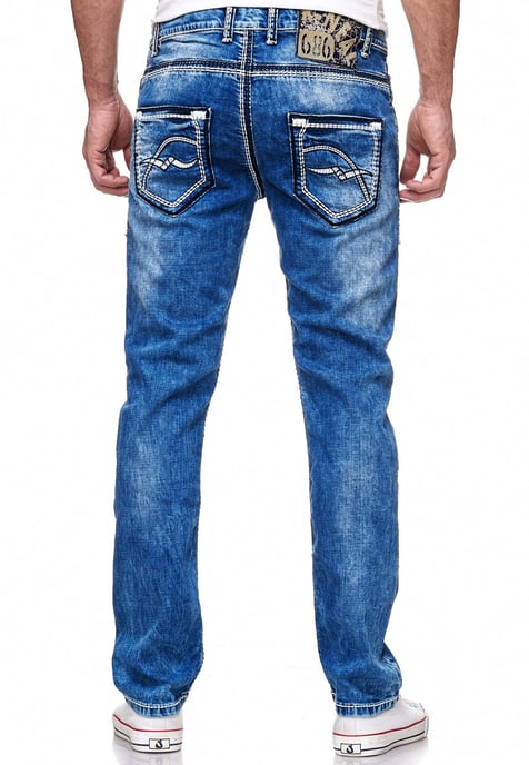 Jeansbroek "LEVIN" Blauw Gebruikt - Image 6