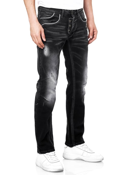 Jeansbroek "RUBEN" Zwart Gebruikt - Image 5