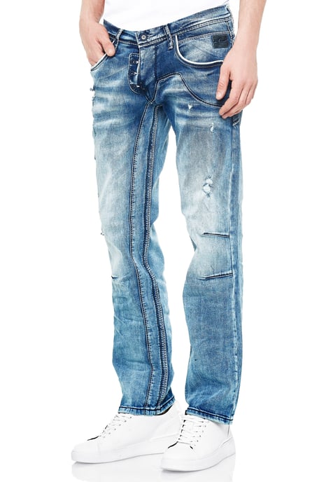 Jeansbroek "RUBEN" Ice Washed - Image 4