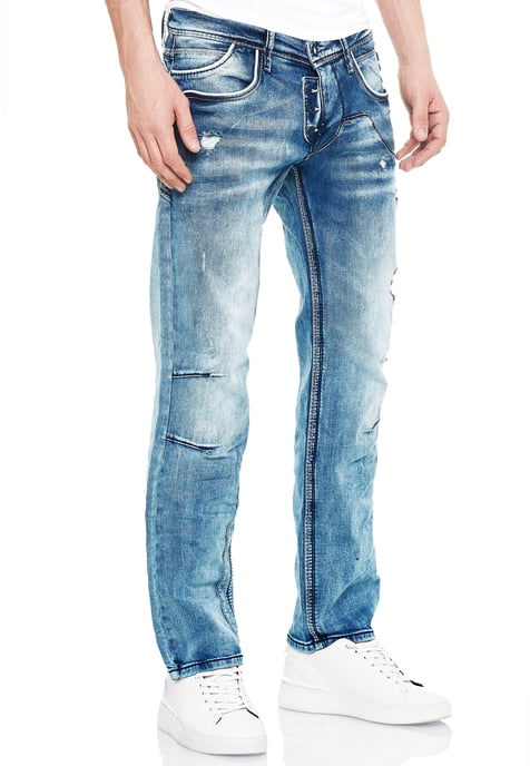 Jeansbroek "RUBEN" Ice Washed - Image 5