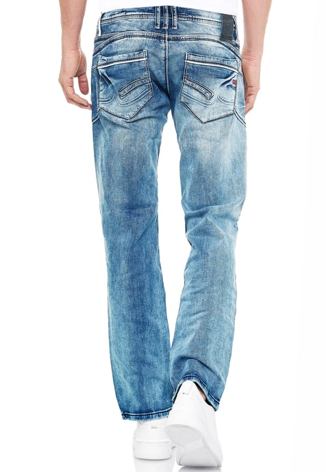 Jeansbroek "RUBEN" Ice Washed - Image 6