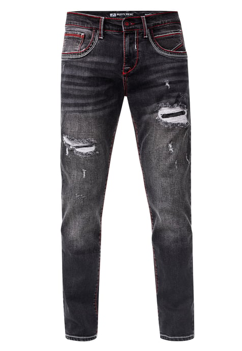 Jeansbroek "ODAR" destroyed regular fit stretch - Image 1