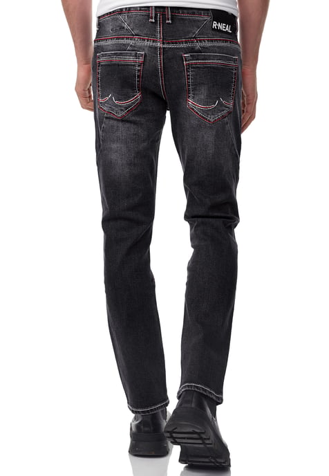 Jeansbroek "ODAR" destroyed regular fit stretch - Image 5