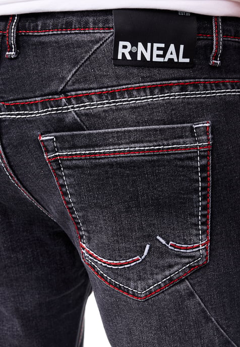 Jeansbroek "ODAR" destroyed regular fit stretch - Image 6