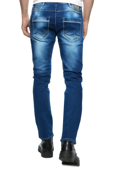 Jeansbroek "TOYAMA" Regular Fit met contrastnaad - Image 5