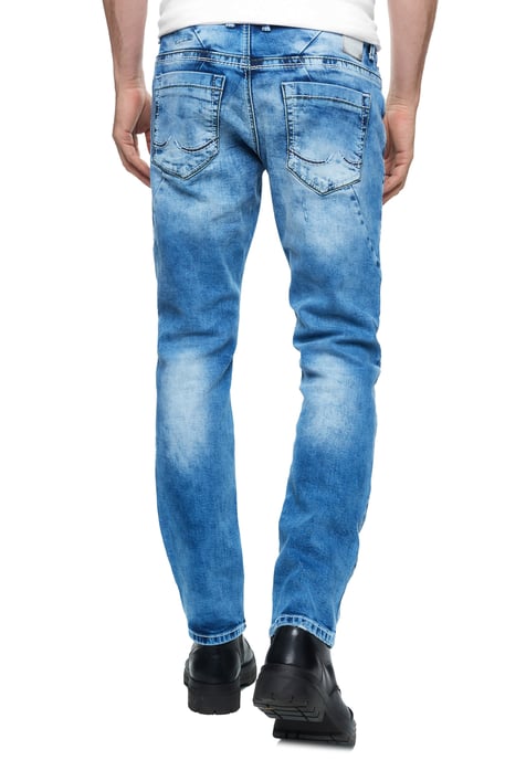 Jeansbroek "ODAR" destroyed regular fit stretch - Image 5