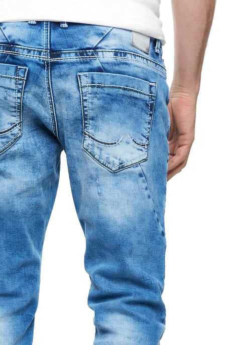 Jeansbroek "ODAR" destroyed regular fit stretch - Image 6