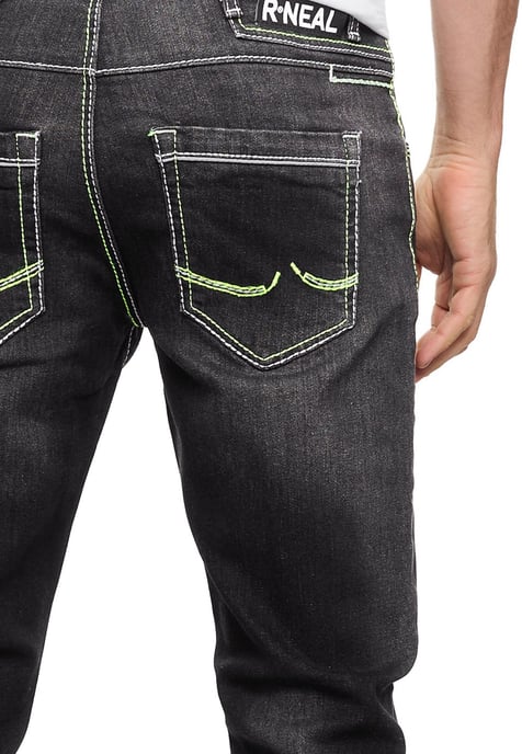 Jeans Trousers "TOYAMA" Regular fit with contrast seam - Image 6