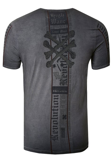 Biker T-Shirt Front & Back Printed - Image 2
