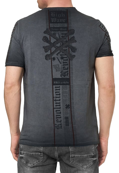Biker T-Shirt Front & Back Printed - Image 4