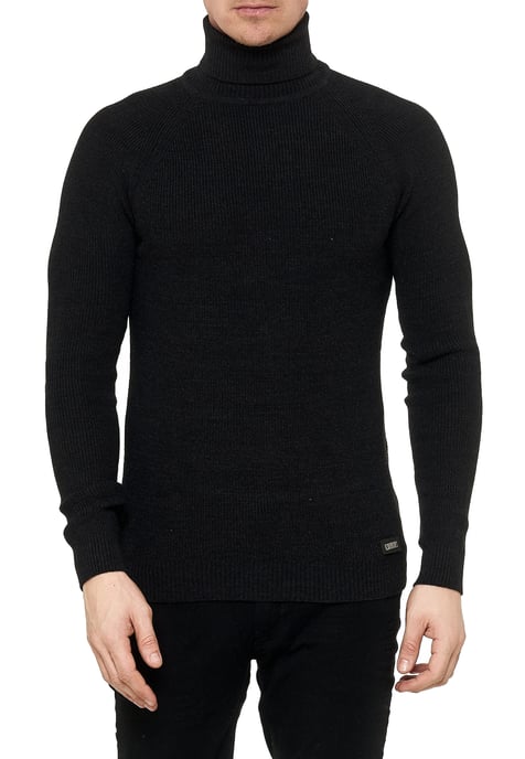 Slim Fit Fijngebreide Zakelijke Coltrui - Image 3