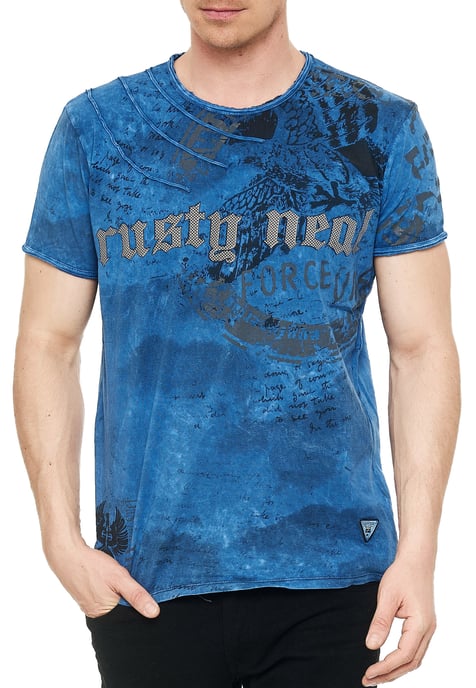gewassen T-shirt met adelaarprint - Image 3