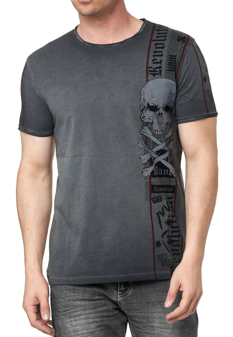 T-shirt met voor- en achterkant bedrukt - Image 3