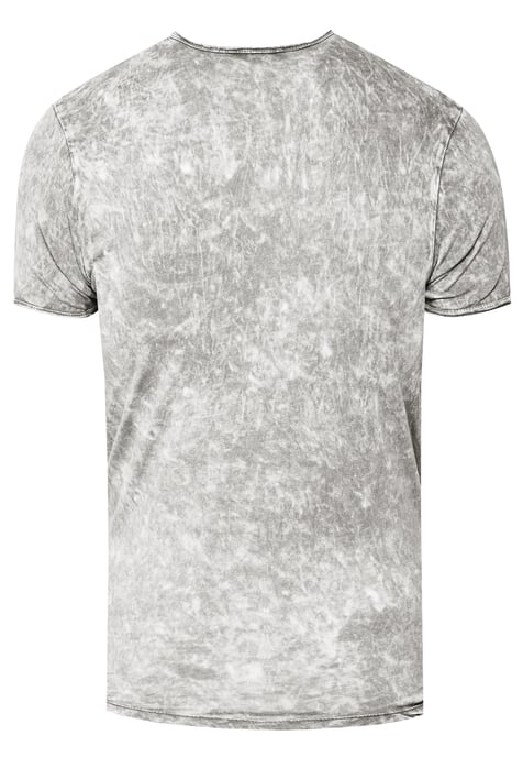 washed t-shirt with eagle print - Image 2