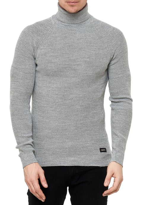 Slim Fit Fijngebreide Zakelijke Coltrui - Image 3