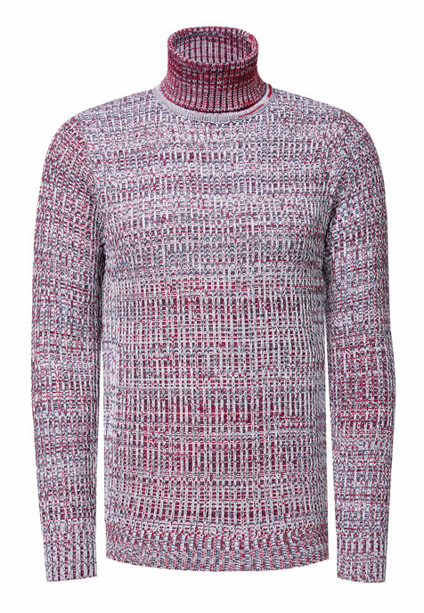 Heavy Duty Knitwear Turtleneck Sweater - Image 1