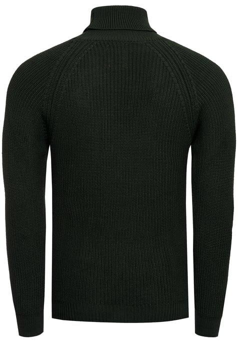 Slim Fit Turtleneck Sweater - Image 2