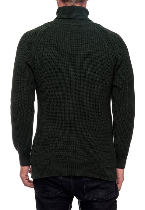Slim Fit Turtleneck Sweater - Image 4