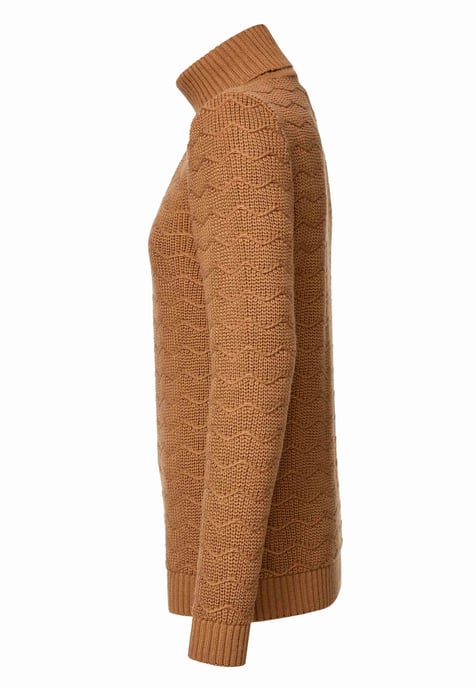 Heavy Duty Knitwear Turtleneck Sweater - Image 2