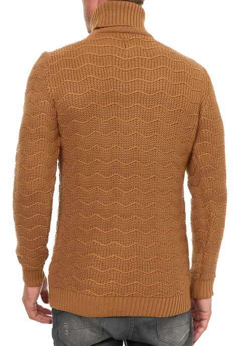 Heavy Duty Knitwear Turtleneck Sweater - Image 5