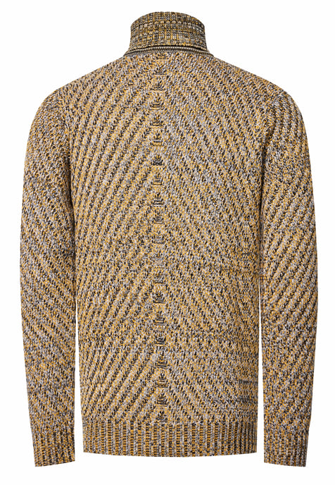 Heavy Duty Knitwear Turtleneck Sweater - Image 3