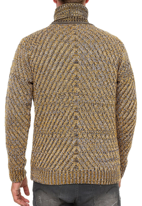 Heavy Duty Knitwear Turtleneck Sweater - Image 5
