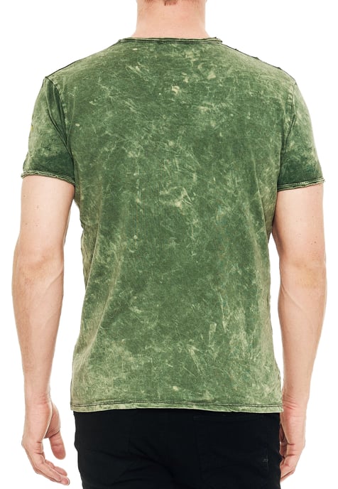 gewassen T-shirt met adelaarprint - Image 5